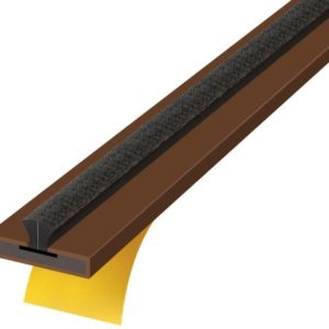 Exitex 10mm x 4mm Fire and Smoke (black pile) intumescent strip 2.1m  (x2 1.05m lengths)