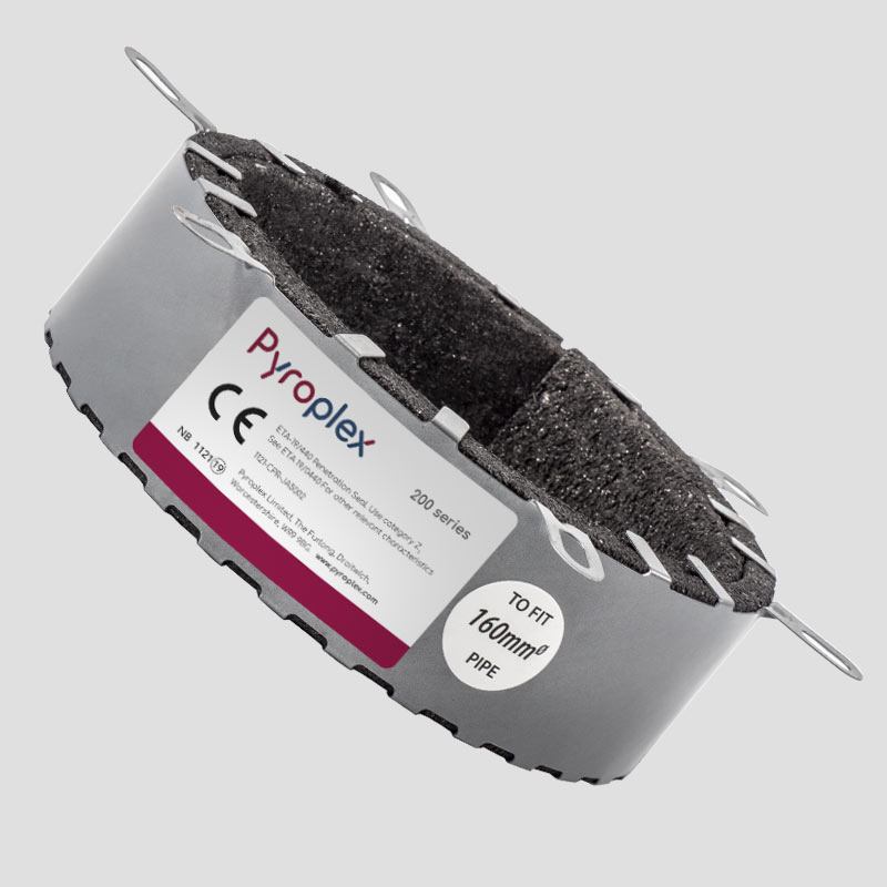 Pyroplex 2hr stop pipe collars
